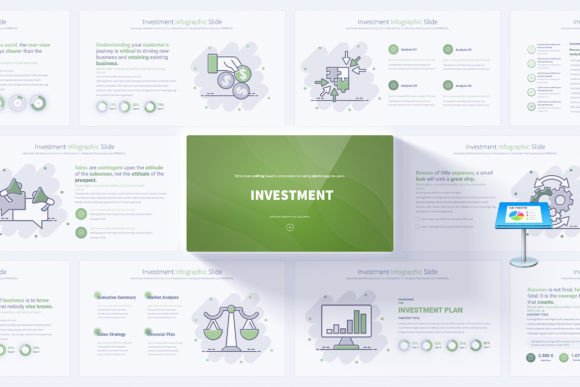 Investment Keynote Template for Financial Presentations
