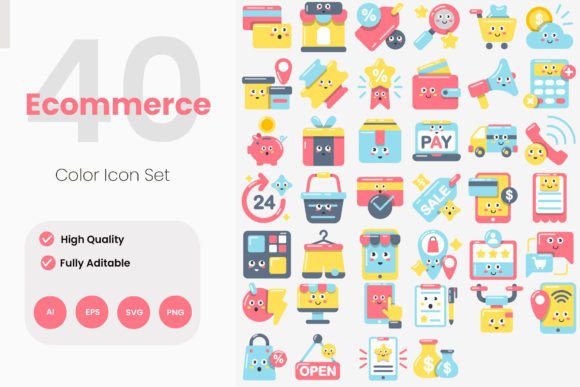 The Role of Ecommerce Flat Icons in Shaping Clearer, Faster Digital Experiences