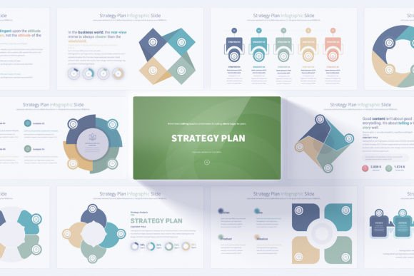 What Makes the Comprehensive Strategy Plan PowerPoint Template a Practical Choice for Business Presenters